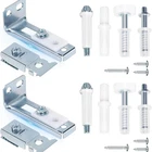 Bifold Door Hardware Repair Kit,2-Pack Bifold Closet Door Hardware Kit Folding ❆