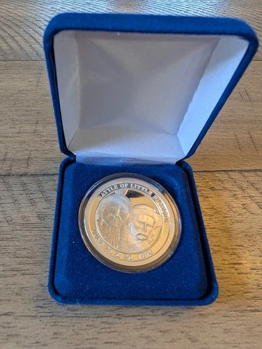 ABSALOOKA CROW BATTLE OF LITTLE BIGHORN COIN CURRENCY SILVER 1 OZ commemorative