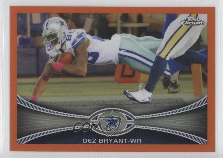 2012 Topps Chrome Retail Orange Refractor Dez Bryant #35 2u6
