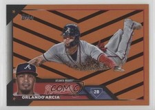 2023 Topps Update Orange & Black Foil Orlando Arcia #US234 19wr