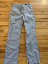 Boys Ralph Lauren Blue/White Pinstripe Pants Size 12 EUC