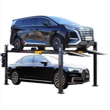 Xk Mobile 4 Post Car Lift 8000 Lbs 110v Portable Parking Lift Space Saving