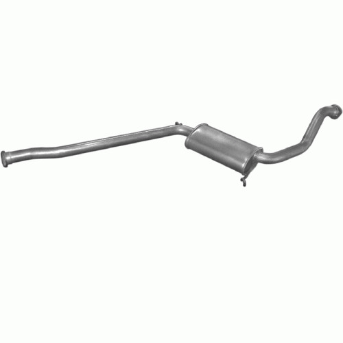 Silencieux intermédiaire Saab 9000 résout fuite échappement et bruit moteur 1992-1998