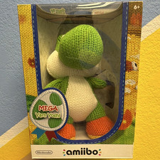 Nintendo amiibo Mega Yarn Yoshi Amiibo Figure...