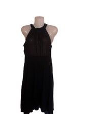 Plus Size women’s Little Black Halter Dress