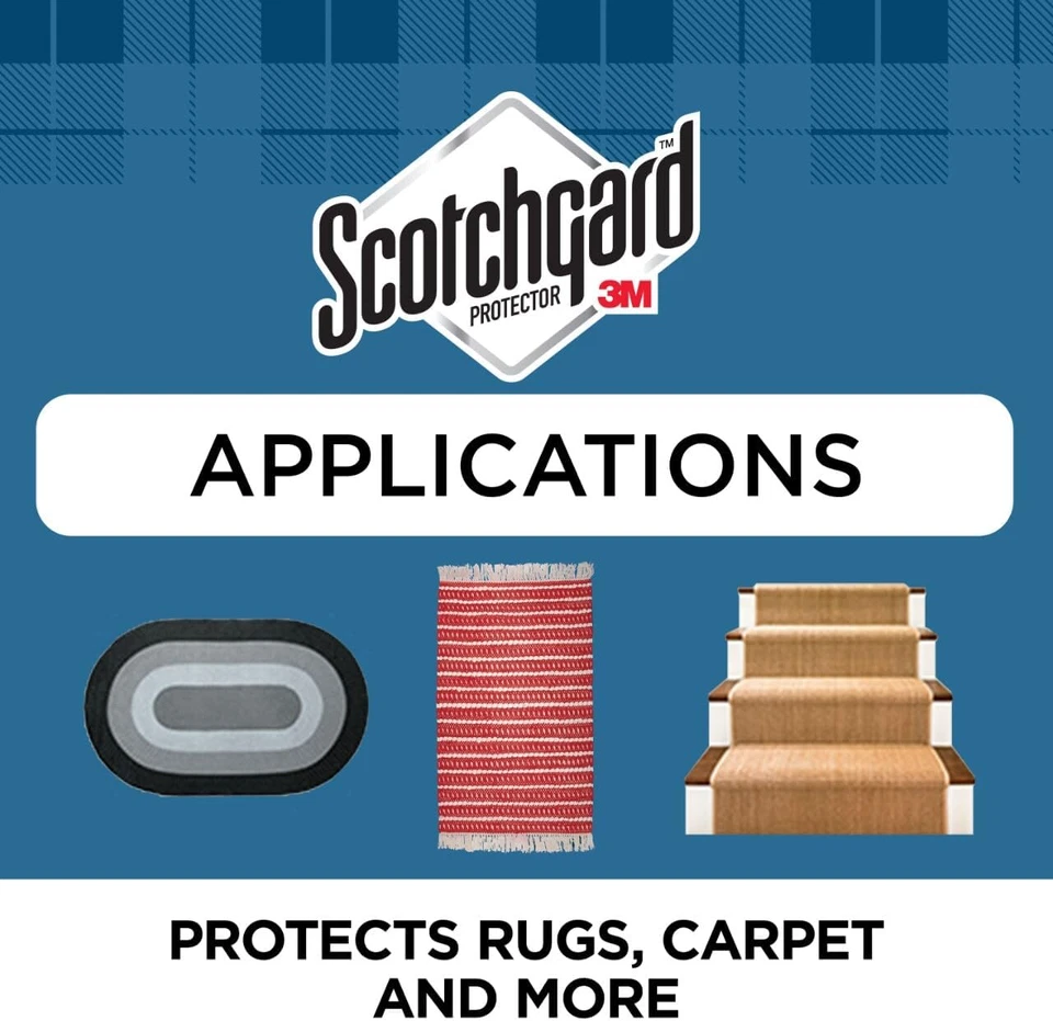 Scotchgard Alfombra y Protector de Alfombra, Alfombra y Alfombra Protector Bloques Manchas 17 Oz Foto 3 de 4