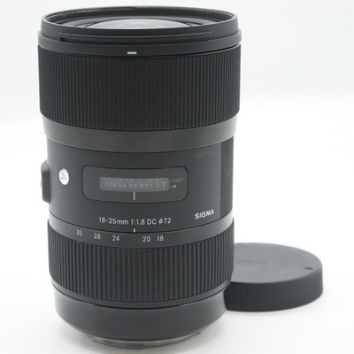 Sigma 18-35mm F1.8 DC HSM Objektiv Canon EF-S Mount funktionstüchtig