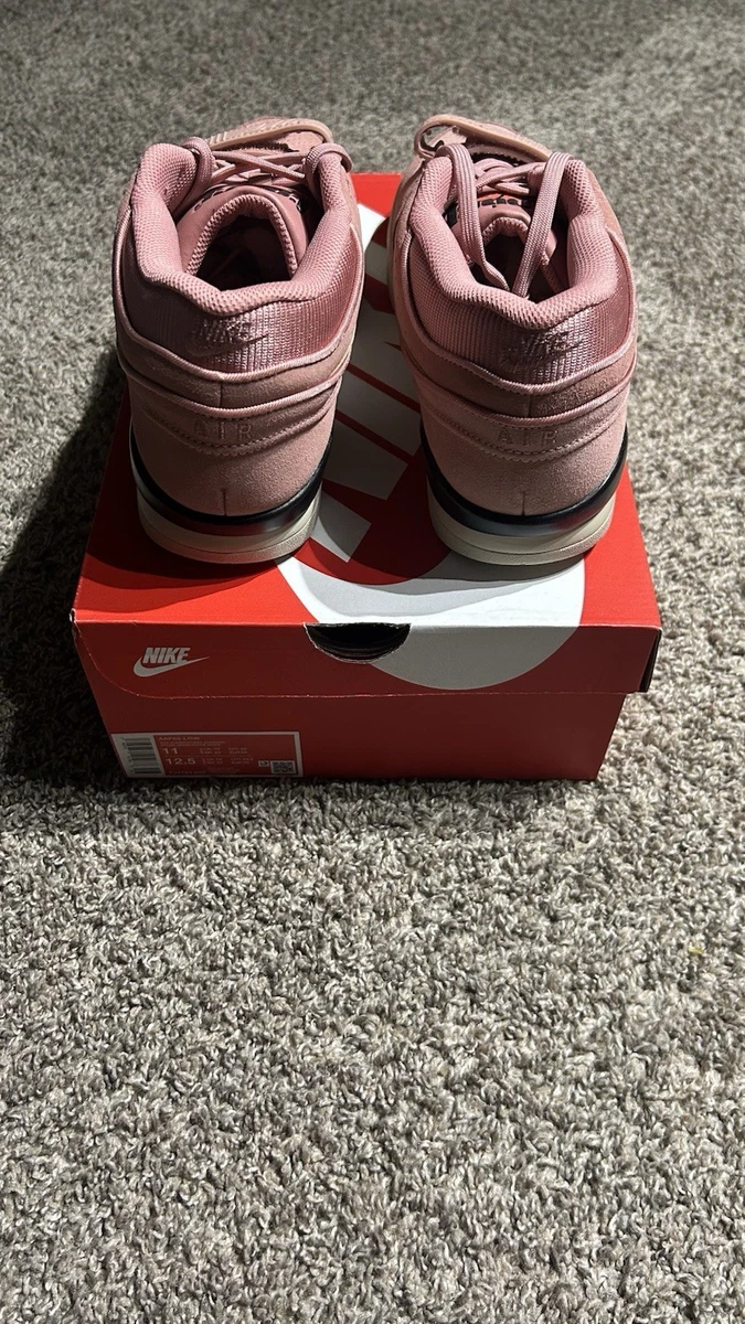 Nike Air Alpha Force 88 Red Stardust/Sanddrift Low Top Suede Strap