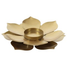 Lotus Candle Holder: Iron Tealight Holder For Parties Weddings And Everyday