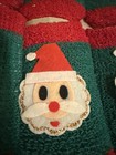 Vintage Dan-Dee Imports Santa Christmas Terrycloth Coaster Koozie Sleeve Set 6 — photo 2