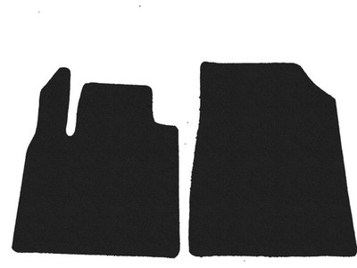 Basic Fußmatten, Automatten für Nissan Townstar Kombi 2022-... Front Anthrazit x