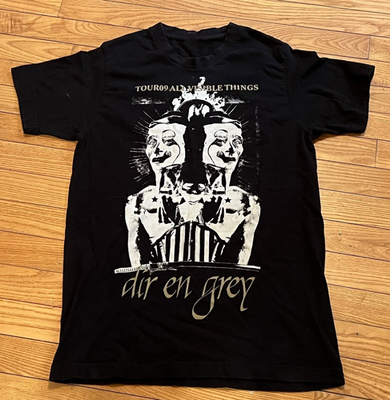 Vintage Dir En Grey All Visible Things Tour 2009 T-shirt NZ036