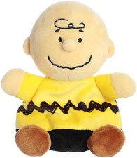 Aurora Timeless Peanuts Palm Pals Charlie Brown Plush, 5 Inches