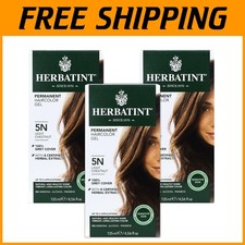 Light Chestnut Hair Color Gel - , 100 Grey Coverage
