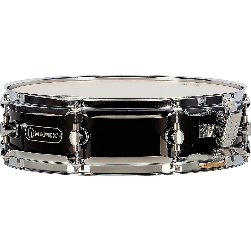 Tambor redoblante Mapex SEMP3350DK álamo Piccolo 13 x 3,5 pulgadas Negro brillante Foto 2 de 3