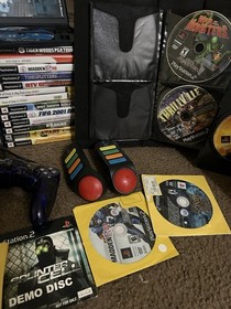 PlayStation 2 PS2 48+ Game Lot With Controllers