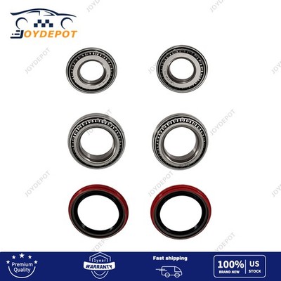New For 1975-1985 1987-1996 Ford F-150 RWD Set Front Wheel Bearing and Seal Kit