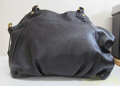 Marc Jacobs Vintage Y2K Hand bag Black Leather Shoulder Bag Used