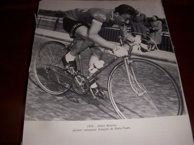 RADSPORT BUCHSCHNITT C144 PARIS TOURS 1956 ALBERT BOUVET MERCIER BP