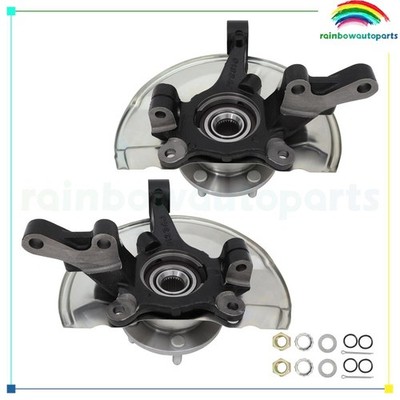2x Front Wheel Hub Bearing Knuckles Assembly For Jeep Compass Patriot 2007-2017