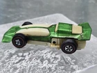 Mattel 1970 Sizzlers Redline Metallic Green Race Car Toy