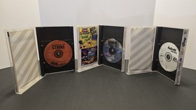 SEGA Soviet Strike, Sonic 3D Blast, Andretti Racing Sega Saturn Lot Manual Cases
