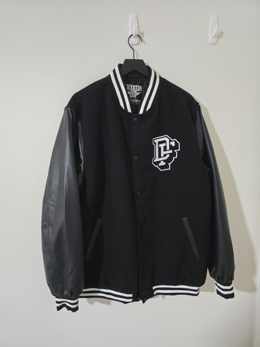 Dixxon Flannel Classics Redefined Varsity Jacket Men’s 2X Black Stretch Pockets