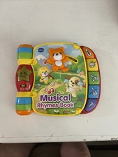 VTech Animal Musical Rhymes Book 6 Months Interactive Tested Working Very Good