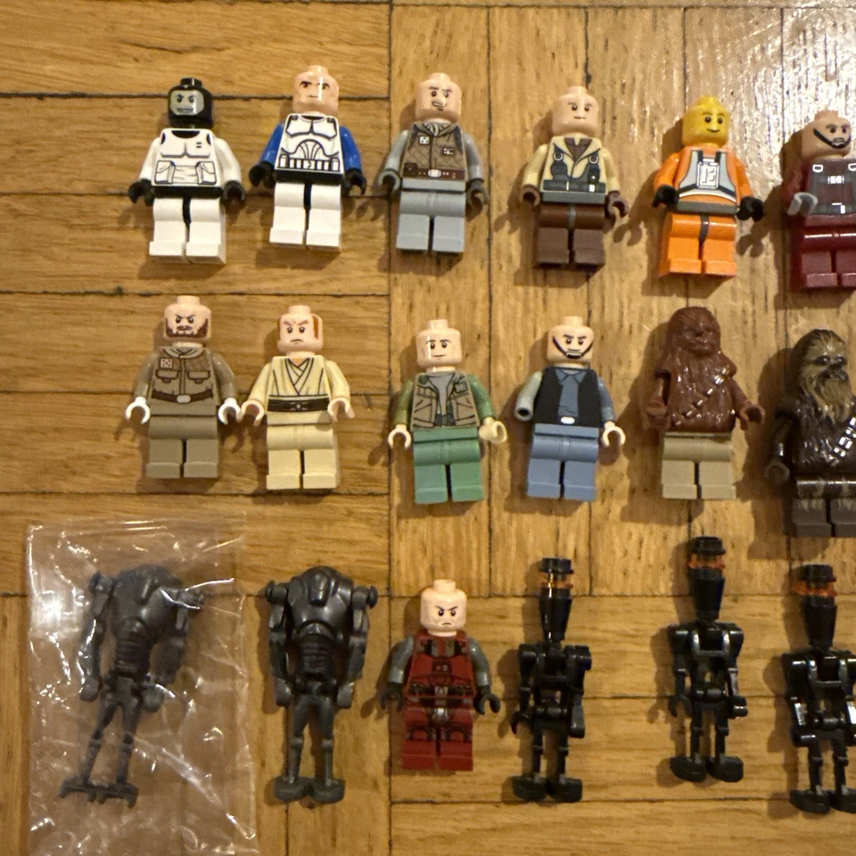 Sammlungsauflösung 30x LEGO® Star Wars Minifiguren Konvolut. Nicht bespielt! - Bild 2 von 3