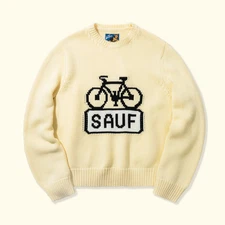 Golf le Fleur SAUF Sweater Cream Size Large