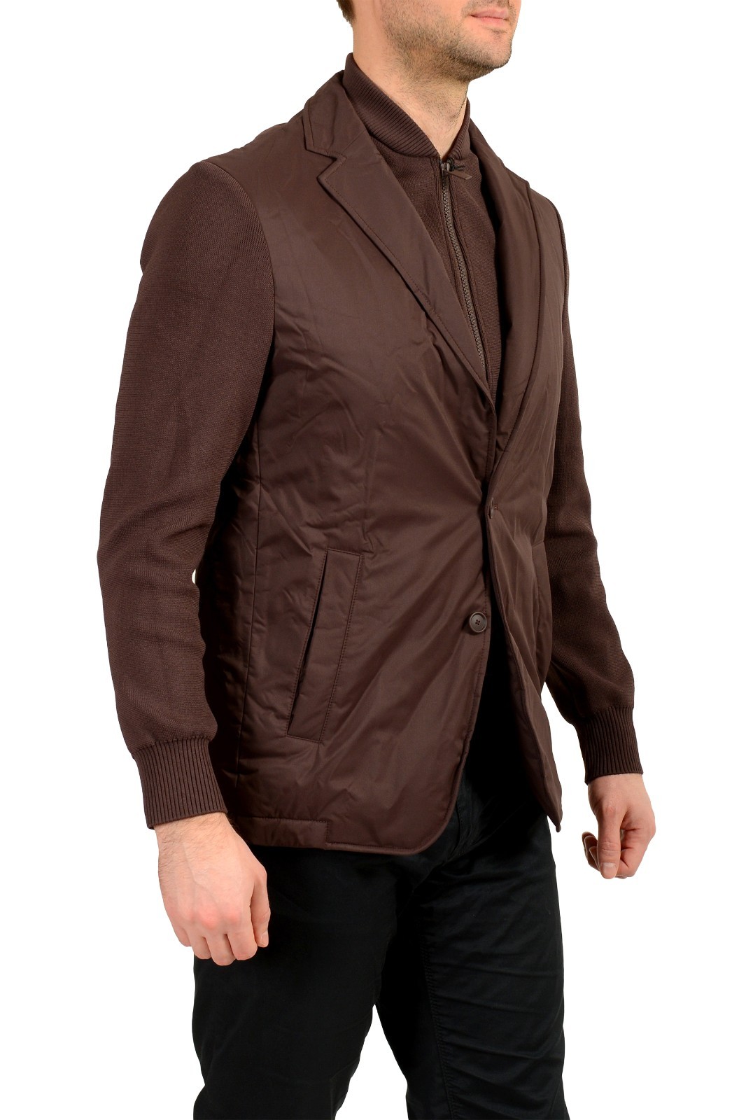 Hugo Boss "P-Hanry-Hybrd-243F" Insulate Two Button Blazer Jacket US 38R IT 48R