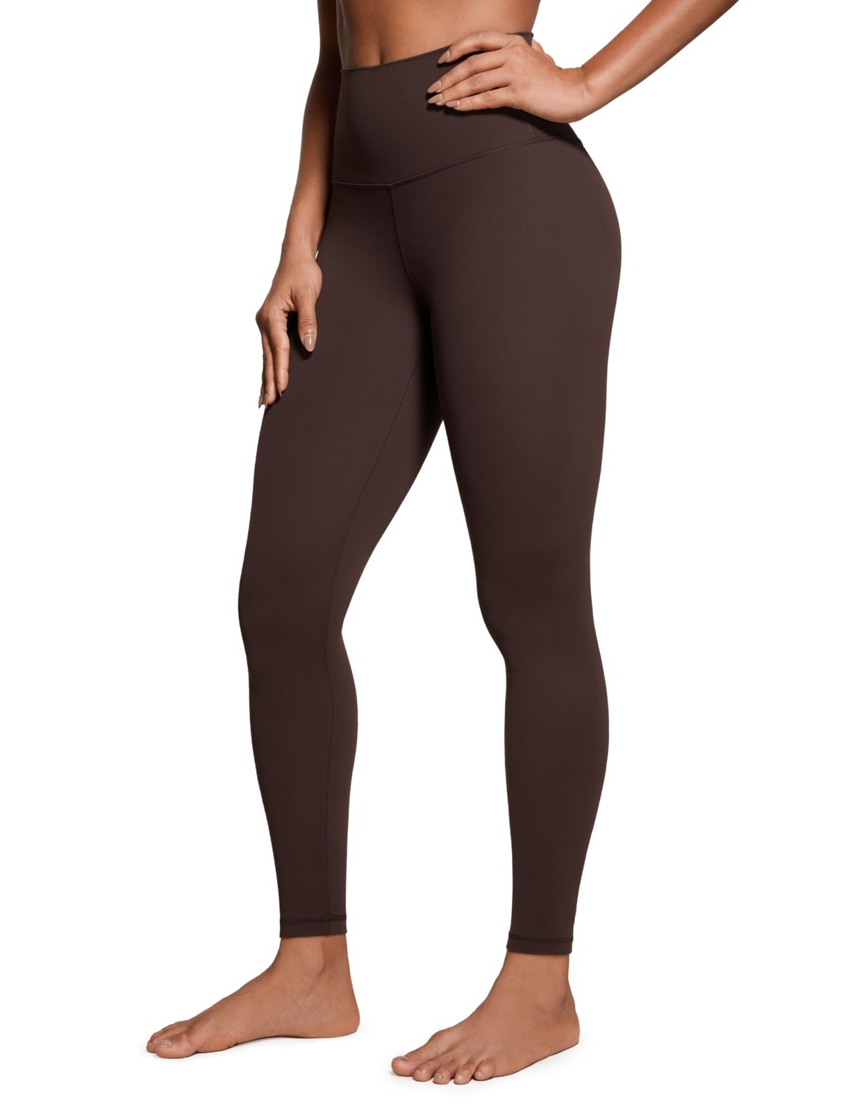 CRZ YOGA Women's Butterluxe Yoga Leggings 28'' - High Waisted Workout Gym Leggin