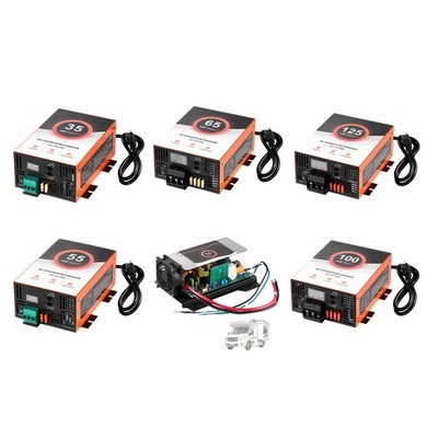 Uimoso RV Power Converter 35-125A 110V AC to 12V DC Battery Charger
