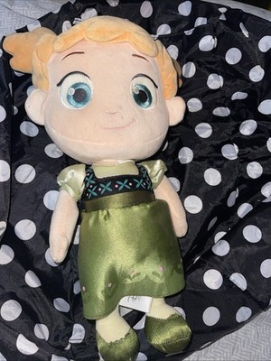 Disney Store Animator's Frozen 12'' Plush Young Anna Toddler Doll