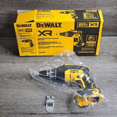 DeWALT DCF630B XR Brushless Drywall Screwgun 20V MAX Tool Only Yellow Tested