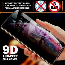 2Pcs Privacy Glass Screen Protector For iPhone 16 15 14 13 12 11 17 Pro Max Plus