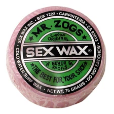 Mr. Zogs Original Sex Wax for Surf Boards Cold Water