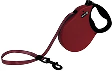 alcott P.A.W. PAW11863 Expedition Retractable Leash Red L Dog Puppy 24' Flat