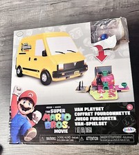 The Super Mario Bros Movie Van Playset NEW 2023 Mario Figure Missing head