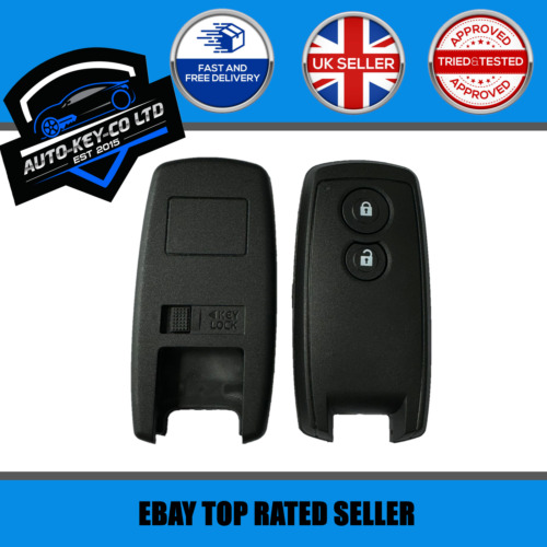 NEW REPLACEMENT 2 BUTTON REMOTE SMART KEY CASE SHELL SUZUKI SWIFT VITARA SX4 ETC - Picture 3 of 4