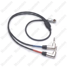 ARRI LF/SXT/MINI LF/ALEXA 35 Camera Time Code Cable 5pin to 3.5mm (Input+Output)