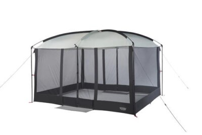 11'x9' Portable Magnetic Screen House Tent Fiberglass Frame Large Mesh Wall