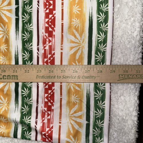 Kronic Prints By Drill Clothing Cannabis Leaf Pullover Shirt 420 Size L - Picture 7 of 14