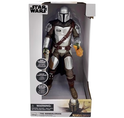 Star Wars Mandalorian 15 Inch Electronic Talking Figure Disney