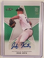 2020 Leaf Perfect Game National Showcase Jacob Kmatz Autograph RC 1/1 Auto
