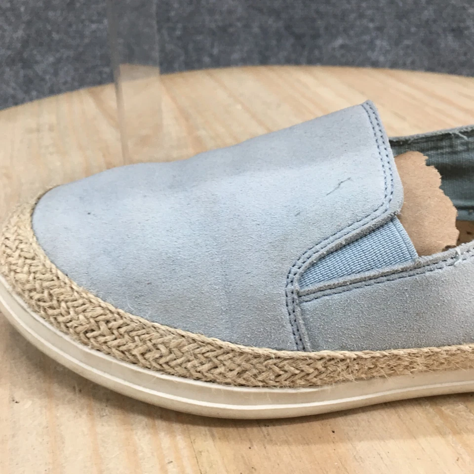 Bearpaw Shoes Womens 7 Jude Espadrille Blue Slip On Casual Comfort Low Top Flats - Image 3 of 4