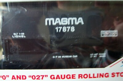 LIONEL  #17878 MAGMA ORE  (6 CARS)  NEW