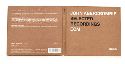 JOHN ABERCROMBIE SELECTED RECORDINGS 2004 ECM RARUM CD / VG+