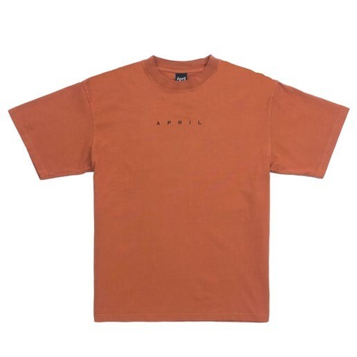 Brand New April EMB T-shirt Orange