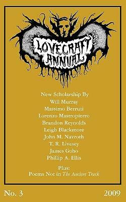 Lovecraft Annual No. 3 (2009) S. T. Joshi - Image 2